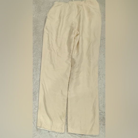 Seta 100% Seide Silk Women’s Trousers Size 38 - Picture 3 of 10